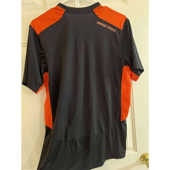 Nike Oregon State OSU Beavers Jersey Dri-Fit Black and Orange Mens Medium - Picture 2 of 5